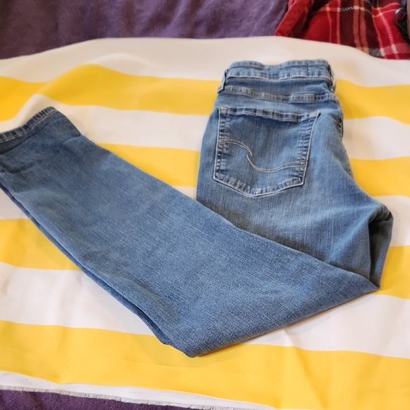 Signature by Levi Strauss Women's Straight Leg Jeans in Denim Blue - Picture 2 of 7